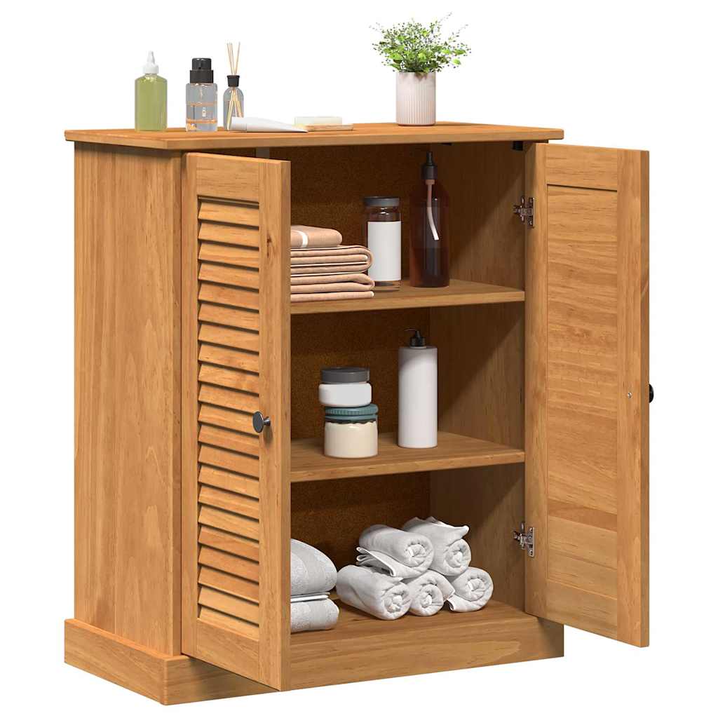 Mobile da Bagno VIGO Marrone e Marrone Miele 68 x 34 x 80 cm