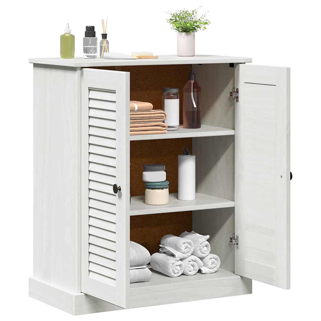 Mobile da Bagno VIGO Bianco e Bianco Antico 68 x 34 x 80 cm
