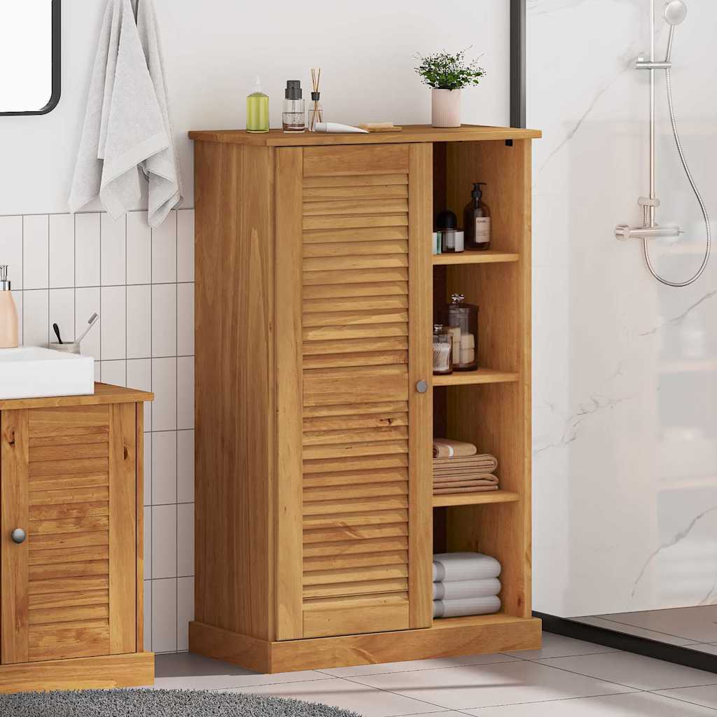 Mobile da Bagno VIGO Marrone e Marrone Miele 68 x 34 x 110 cm
