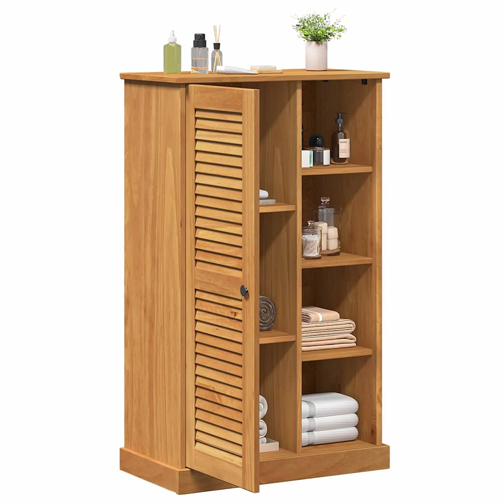 Mobile da Bagno VIGO Marrone e Marrone Miele 68 x 34 x 110 cm