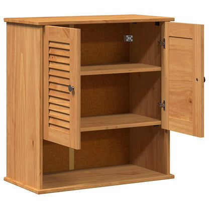 Mobile da Bagno con lo scaffale VIGO Marrone e Marrone Miele