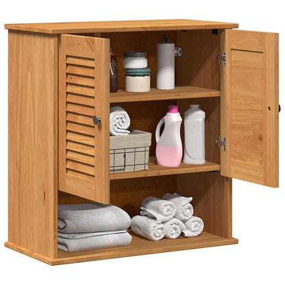 Mobile da Bagno con lo scaffale VIGO Marrone e Marrone Miele