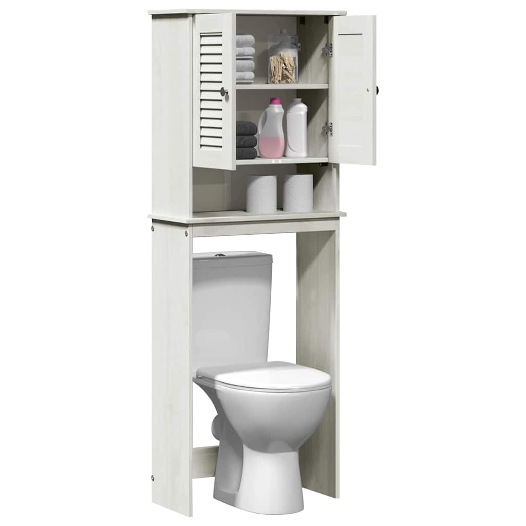 Mobile Bagno VIGO Bianco e Bianco Antico 60 x 27 x 161 cm