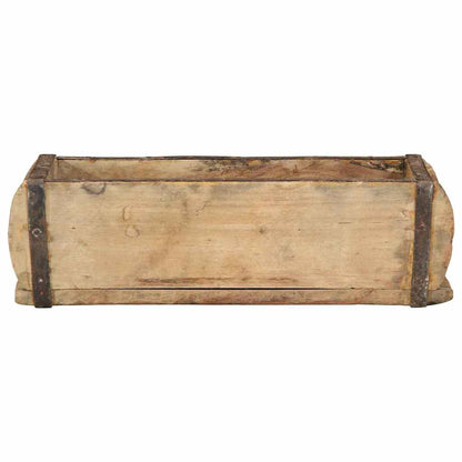 Vassoio 4 pcs Marrone 30 x 15 x 9 cm Legno Recuperato Massello