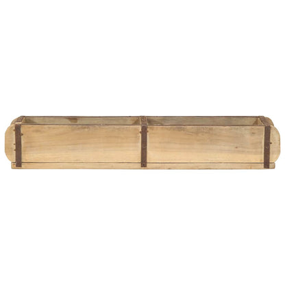 Vassoio 4 pcs Marrone 57 x 15 x 9 cm Legno Recuperato Massello