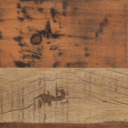 panchina Naturale 110 x 35 x 46 cm Legno Vecchio Recuperato