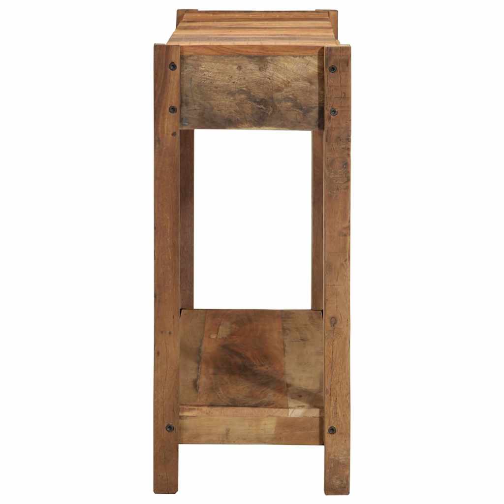 Tavolo consolle con cassetto Marrone 107 x 33 x 76 cm