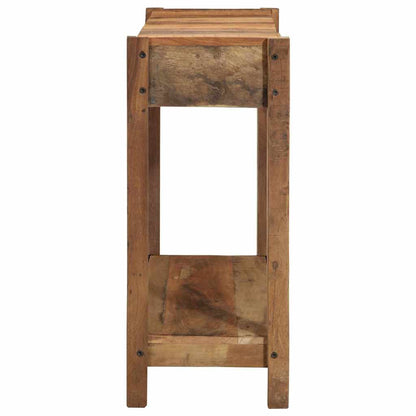 Tavolo consolle con cassetto Marrone 107 x 33 x 76 cm