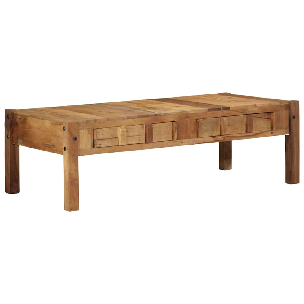 Tavolino da salotto con cassetto Marrone 110 x 54 x 35 cm