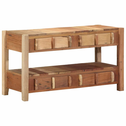 Mobile TV Marrone 83 x 33 x 46 cm Legno Recuperato Massello