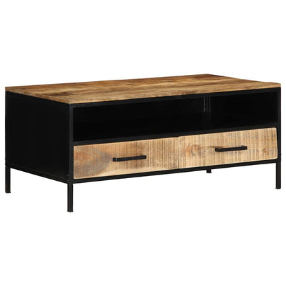 Tavolino da salotto con cassetto Marrone 90 x 50 x 40 cm