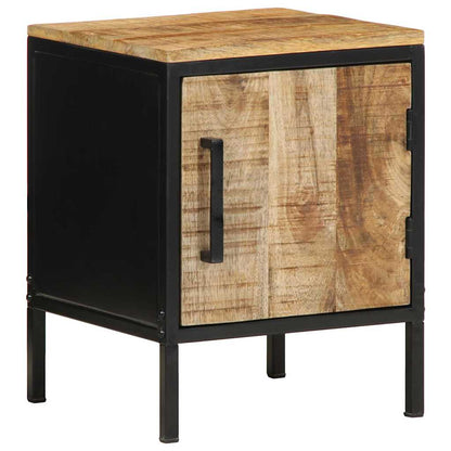Armadio da Notte 2 pcs Marrone e Nero 30 x 30 x 40 cm