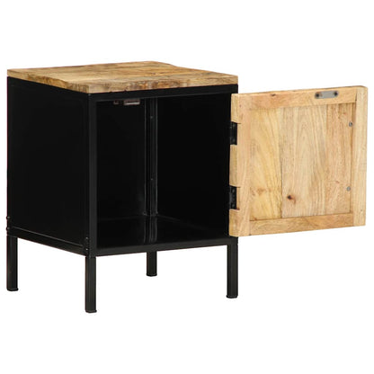 Armadio da Notte 2 pcs Marrone e Nero 30 x 30 x 40 cm