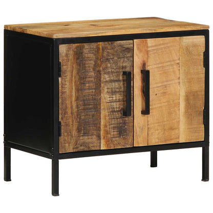 Armadio da Notte 2 pcs Marrone e Nero 50 x 30 x 45 cm