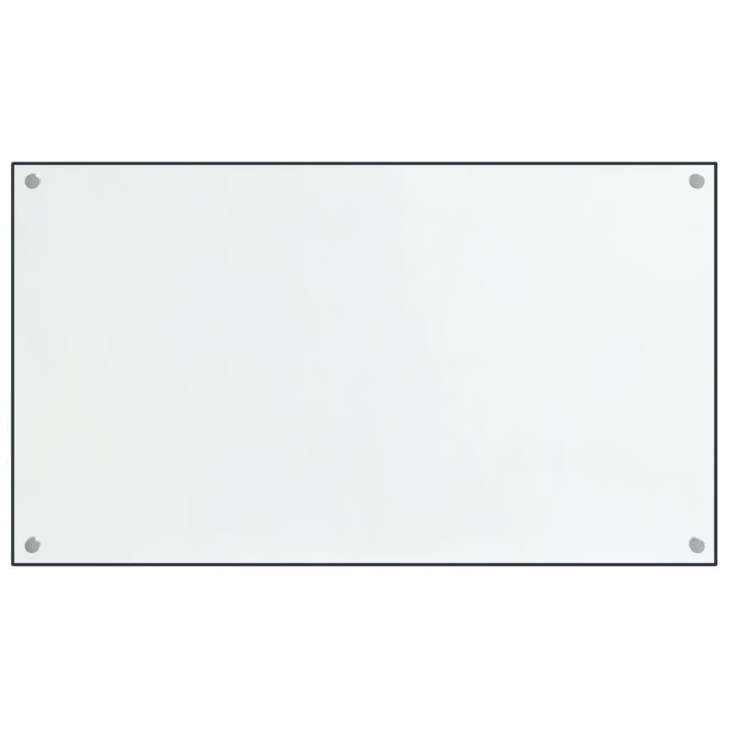 Paraschizzi per Cucina 2 pz Trasparente 70x50cm Vetro Temperato