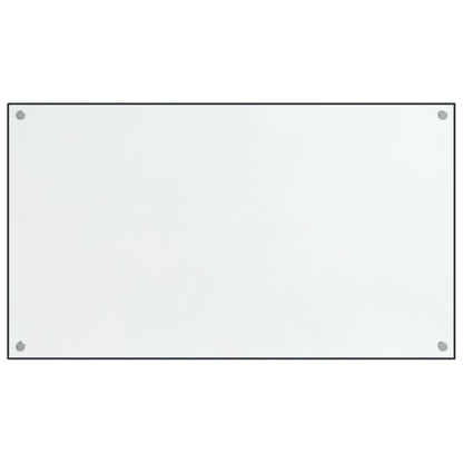 Paraschizzi per Cucina 2 pz Trasparente 70x50cm Vetro Temperato