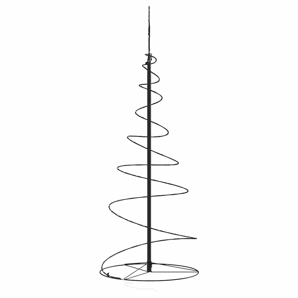 Albero di Natale a LED 80 LED Bianco Caldo 120 cm