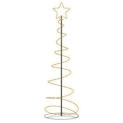 Albero di Natale a LED 120 LED Bianco Caldo 180 cm
