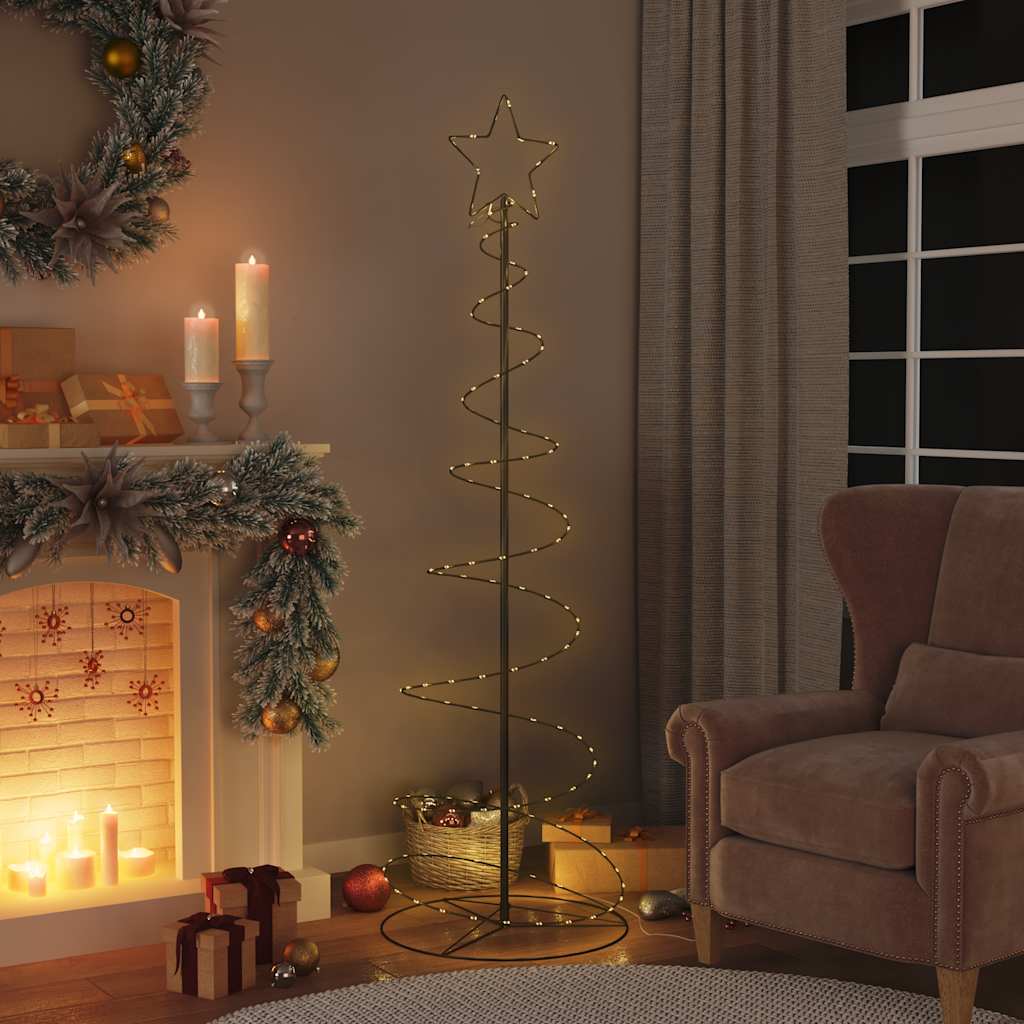 Albero di Natale a LED 120 LED Bianco Caldo 180 cm
