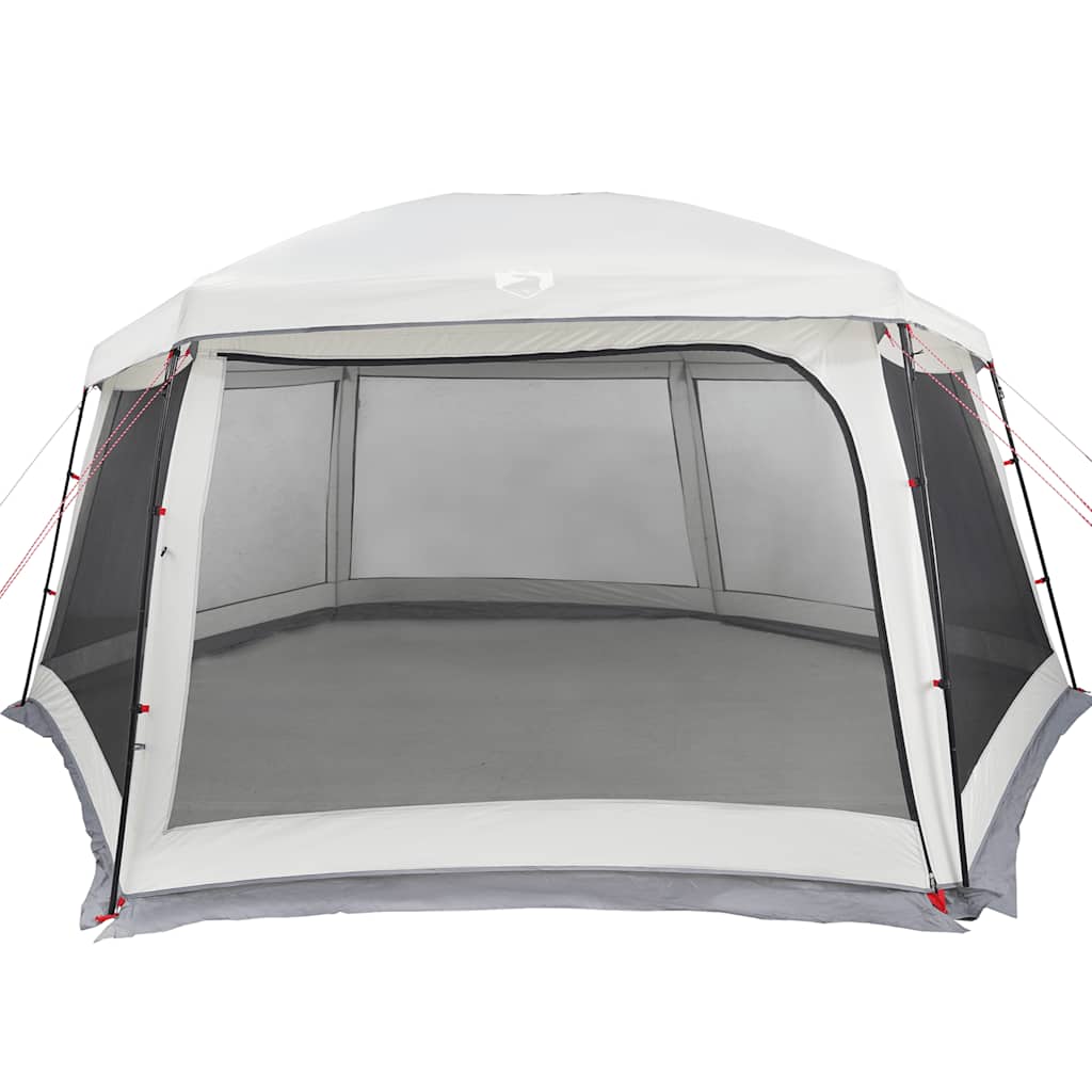 Tenda da piscina con Patta Rimovibile&Pareti in Rete 618x532 cm