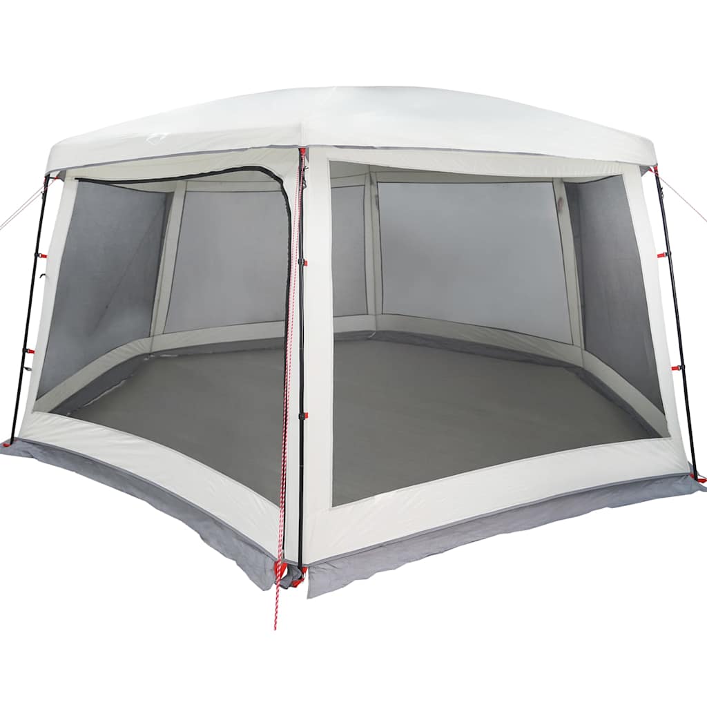 Tenda da piscina con Patta Rimovibile&Pareti in Rete 670x590 cm