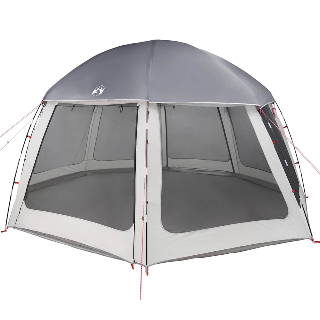 Tenda da piscina con Patta Rimovibile&Pareti in Rete 510x510 cm