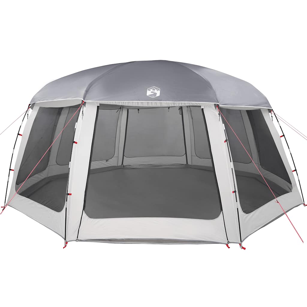 Tenda da piscina con Patta Rimovibile&Pareti in Rete 690x690 cm