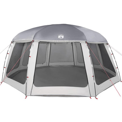Tenda da piscina con Patta Rimovibile&Pareti in Rete 690x690 cm