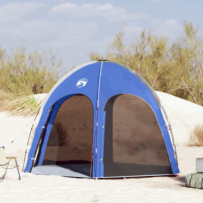 Tenda da Piscina con tetto Blu Azzurro 366 x 305 x 231 cm