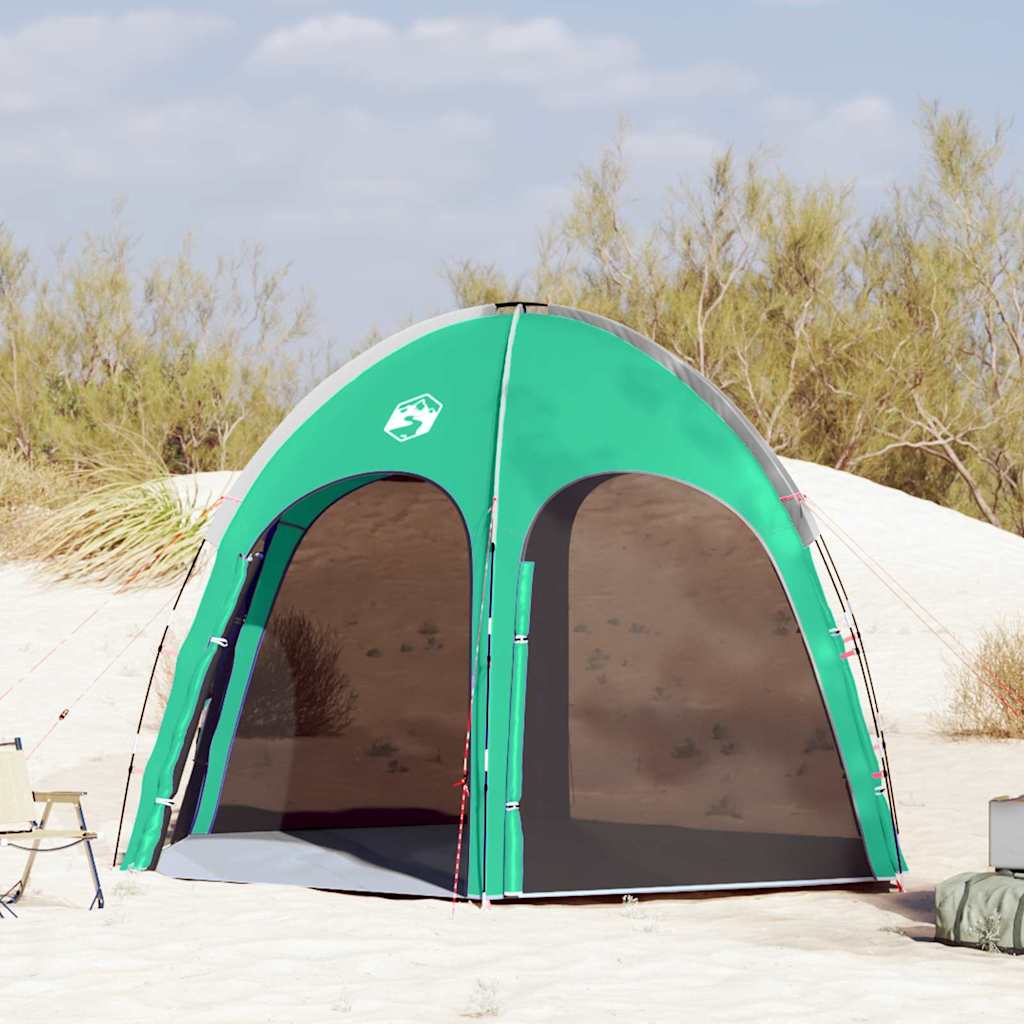 Tenda da Piscina con tetto Verde Mare 366 x 305 x 231 cm