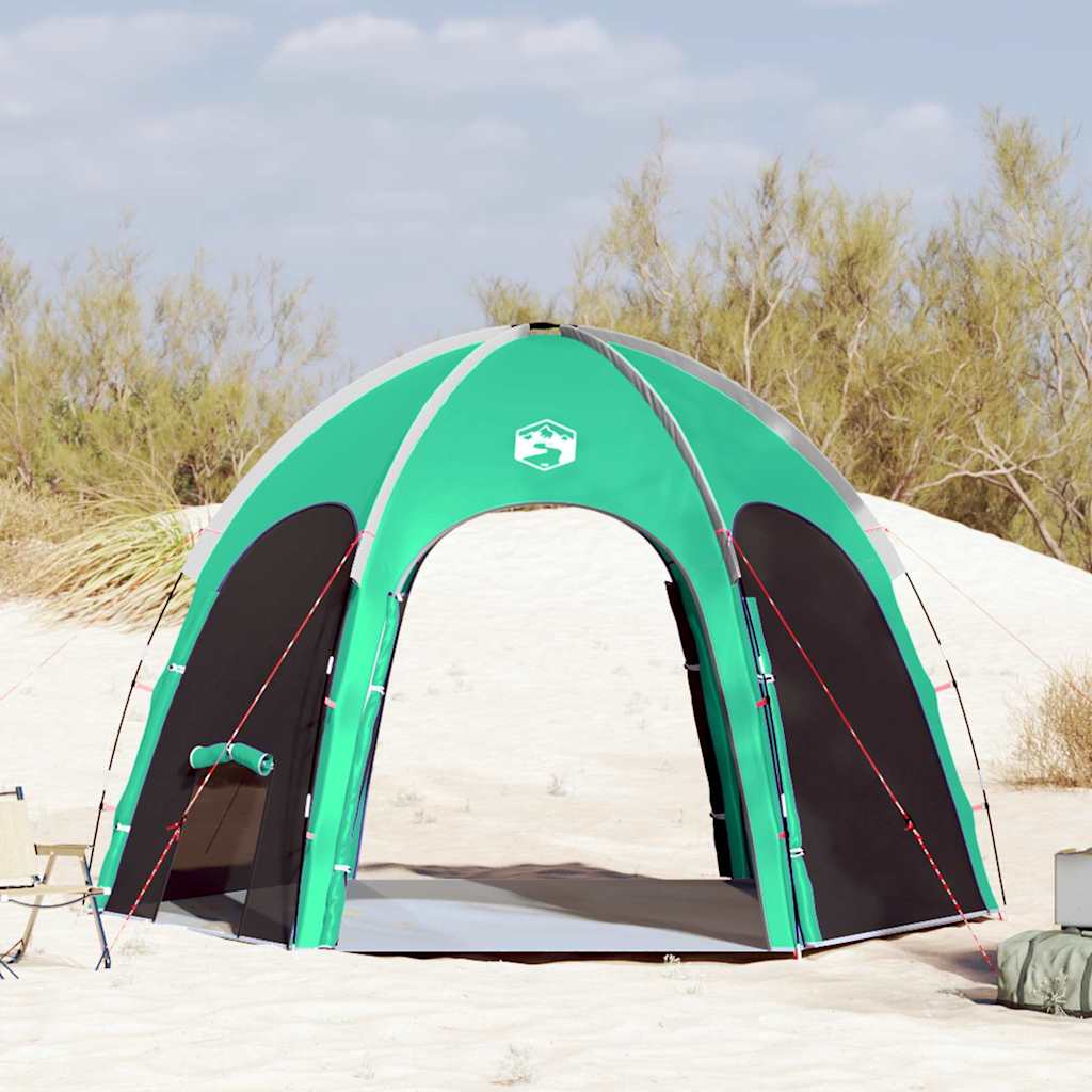 Tenda da Piscina con tetto Verde Mare 366 x 305 x 231 cm