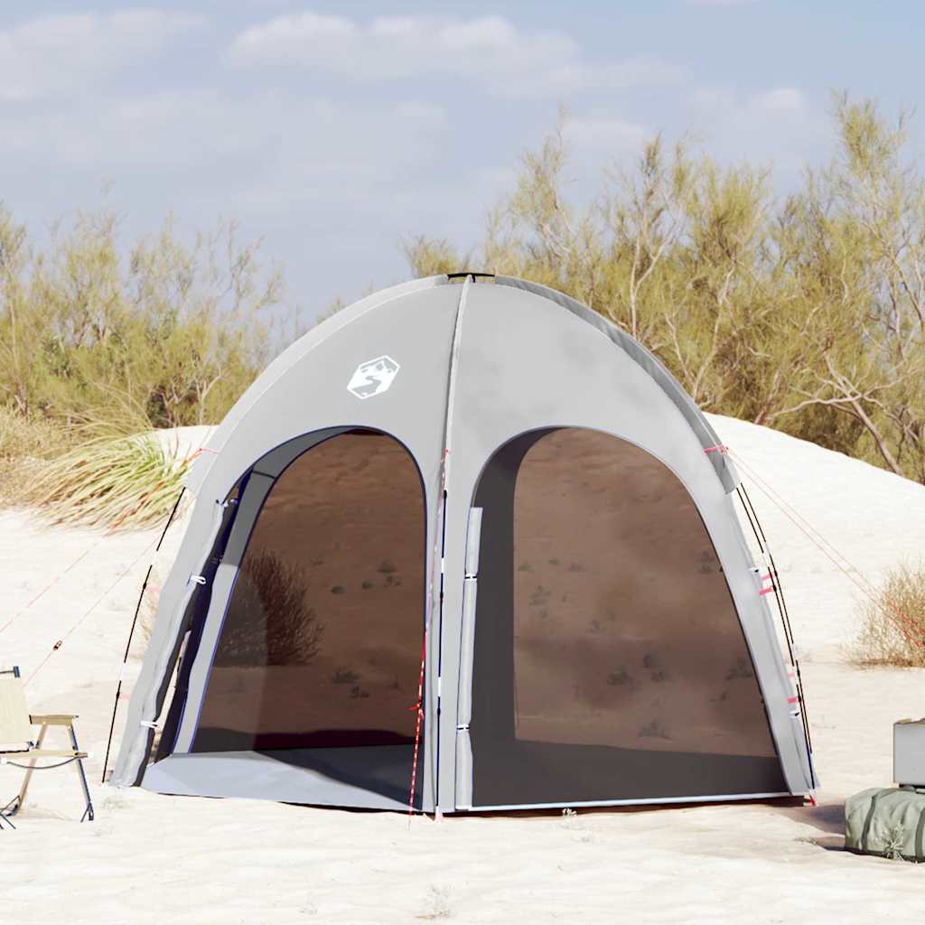 Tenda da Piscina con tetto Grigio 366 x 305 x 231 cm