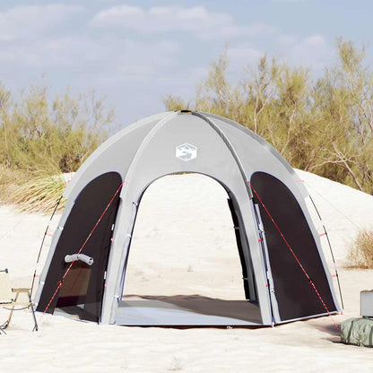 Tenda da Piscina con tetto Grigio 366 x 305 x 231 cm