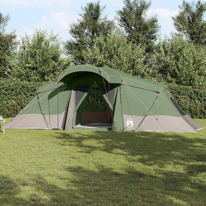 Tenda Familiare con tetto Verde e Grigio 721 x 335 x 212 cm