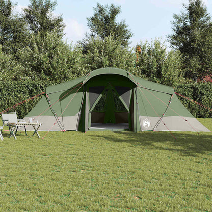 Tenda Familiare con tetto Verde e Grigio 721 x 335 x 212 cm