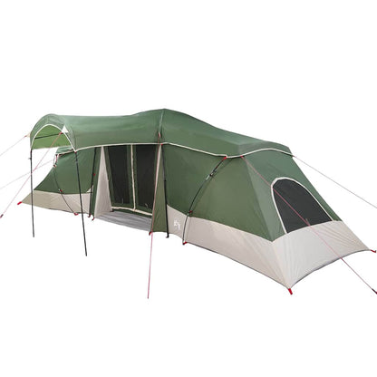 Tenda Familiare con tetto Verde e Grigio 721 x 335 x 212 cm