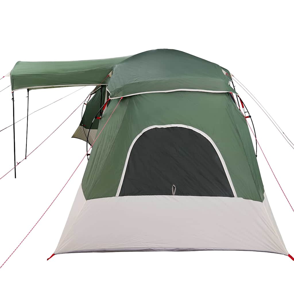 Tenda Familiare con tetto Verde e Grigio 721 x 335 x 212 cm