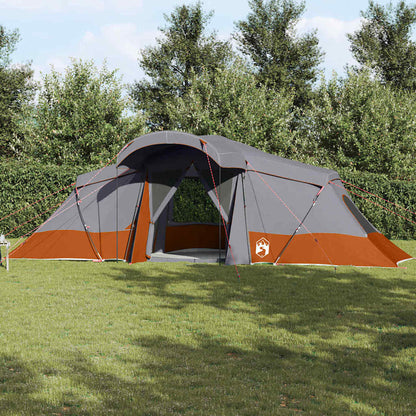 Tenda Familiare con tetto Grigio e arancione 721 x 335 x 212 cm