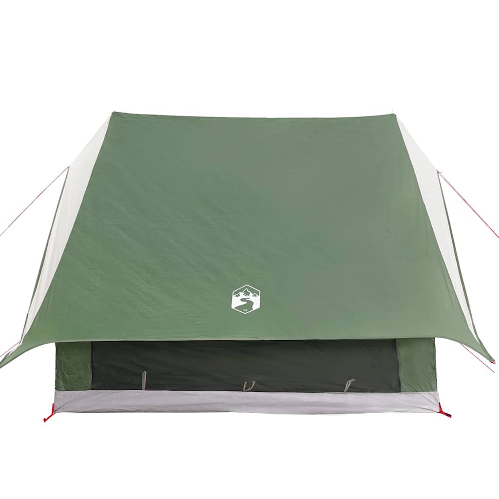 Tenda Familiare con tetto Verde e Bianco 315 x 286 x 200 cm