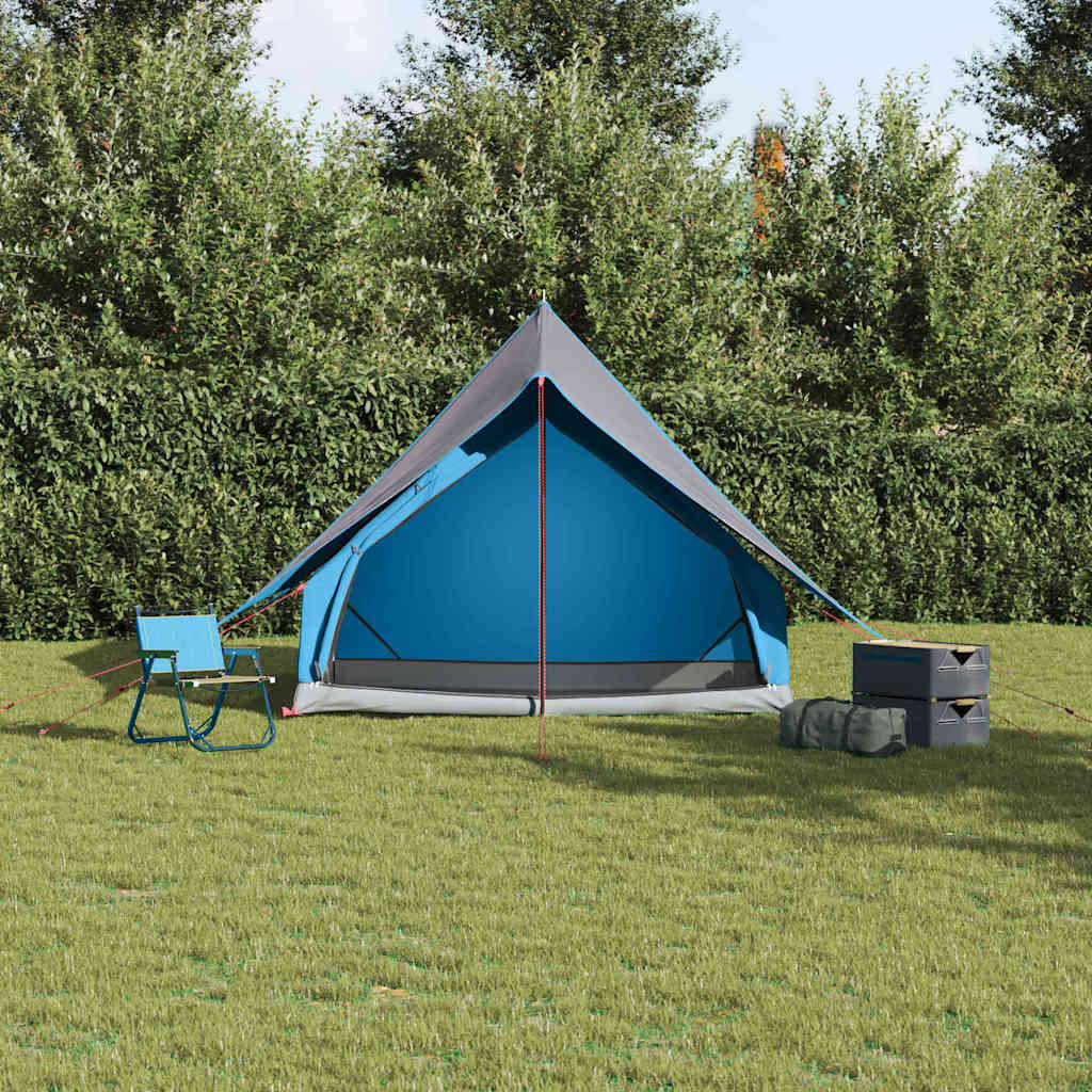 Tenda Familiare con tetto Blu e Grigio 315 x 286 x 200 cm