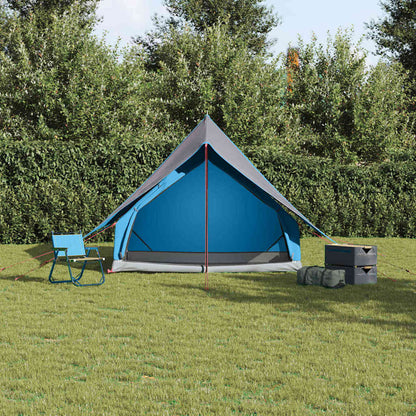 Tenda Familiare con tetto Blu e Grigio 315 x 286 x 200 cm