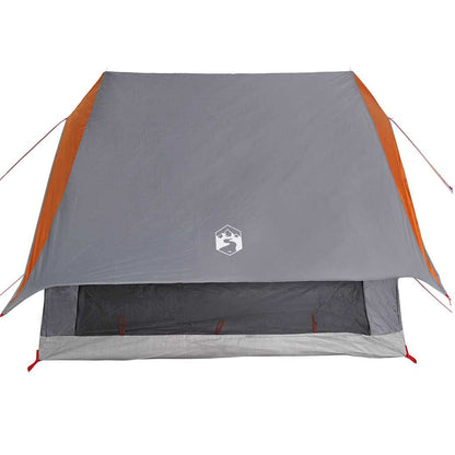 Tenda Familiare con tetto Grigio e arancione 315 x 286 x 200 cm
