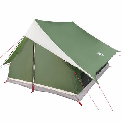 Tenda Familiare con tetto Verde e Bianco 315 x 286 x 200 cm