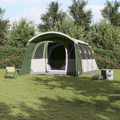 Tenda Familiare con tetto Verde e Bianco 576 x 325 x 213 cm