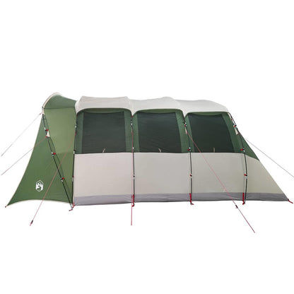 Tenda Familiare con tetto Verde e Bianco 576 x 325 x 213 cm
