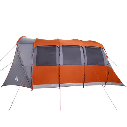 Tenda Familiare con tetto Grigio e arancione 576 x 325 x 213 cm