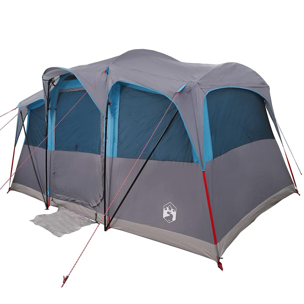 Tenda Familiare con tetto Blu e Grigio 435 x 255 x 216 cm