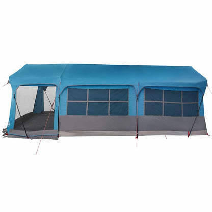 Tenda Familiare Blu e Grigio 620 x 322 x 240 cm Poliestere
