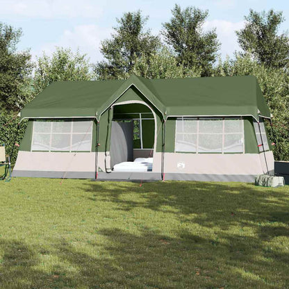 Tenda Familiare con tetto Verde e beige 622 x 295 x 238 cm