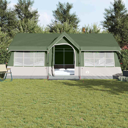 Tenda Familiare con tetto Verde e beige 622 x 295 x 238 cm